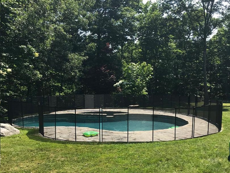 Life Saver Pool Fence installation in Rye, NY