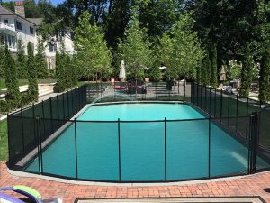 Life Saver Pool Fence installed in Bedford, NY